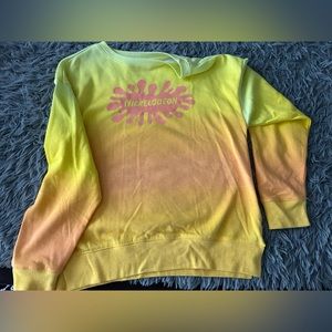 Nickelodeon Yelow/orange Crew neck sweatshirt
